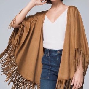 Fantastic Fringe Cape Perfect Fall Transition Piece